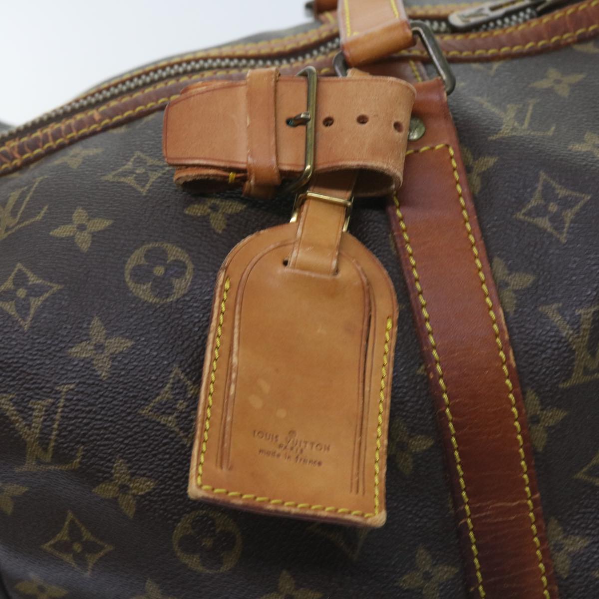 LOUIS VUITTON Monogram Sac Souple 45 Boston Bag M41624 LV Auth th4262