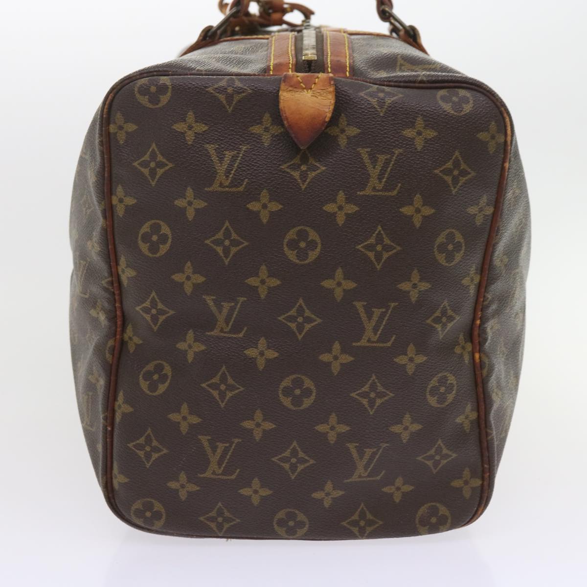 LOUIS VUITTON Monogram Sac Souple 45 Boston Bag M41624 LV Auth th4262