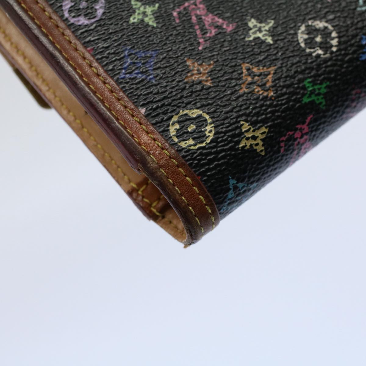 LOUIS VUITTON Multicolor Portefeuille International Wallet M92658 LV Auth th4292