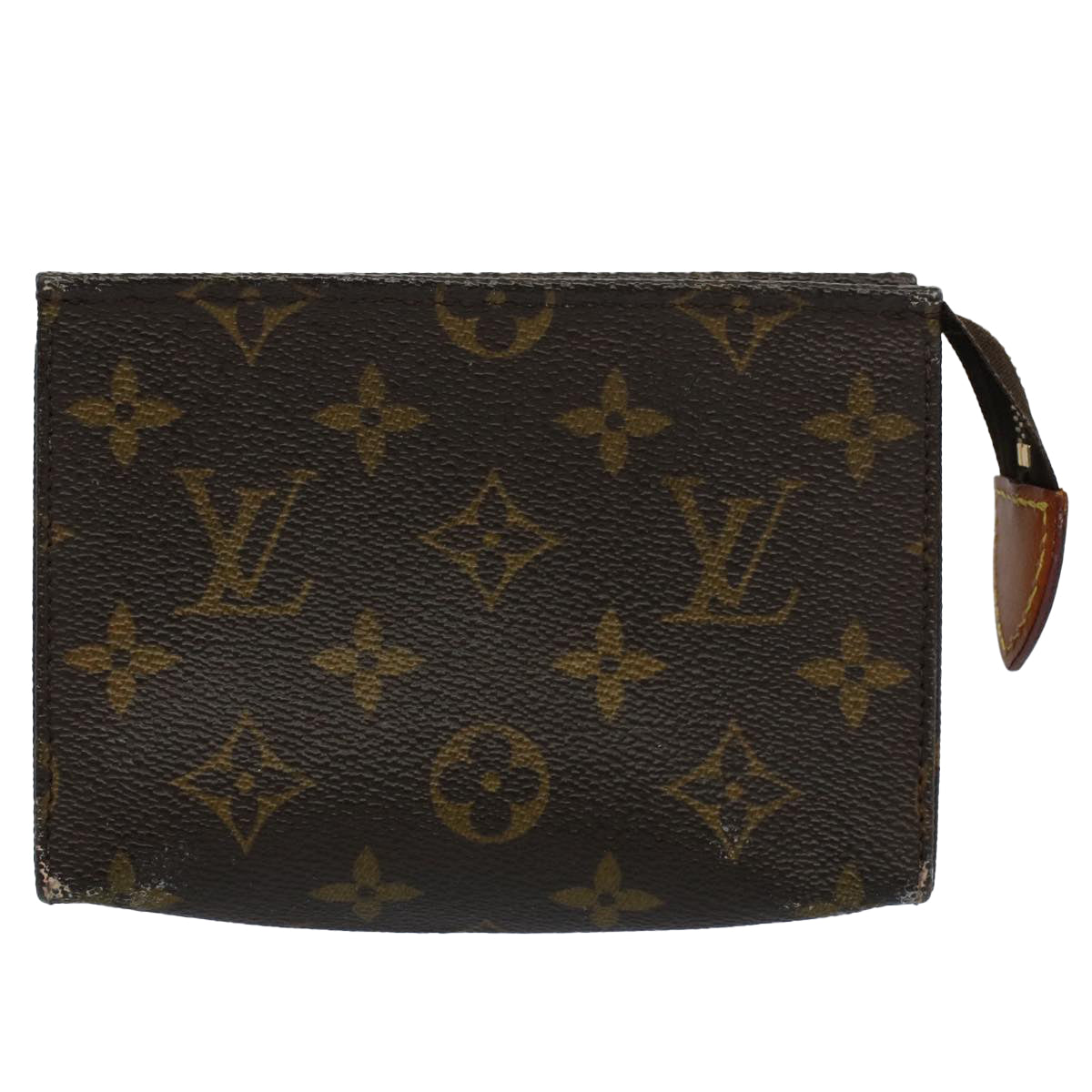 LOUIS VUITTON Monogram Poche Toilette 15 Pouch M47546 LV Auth th4331