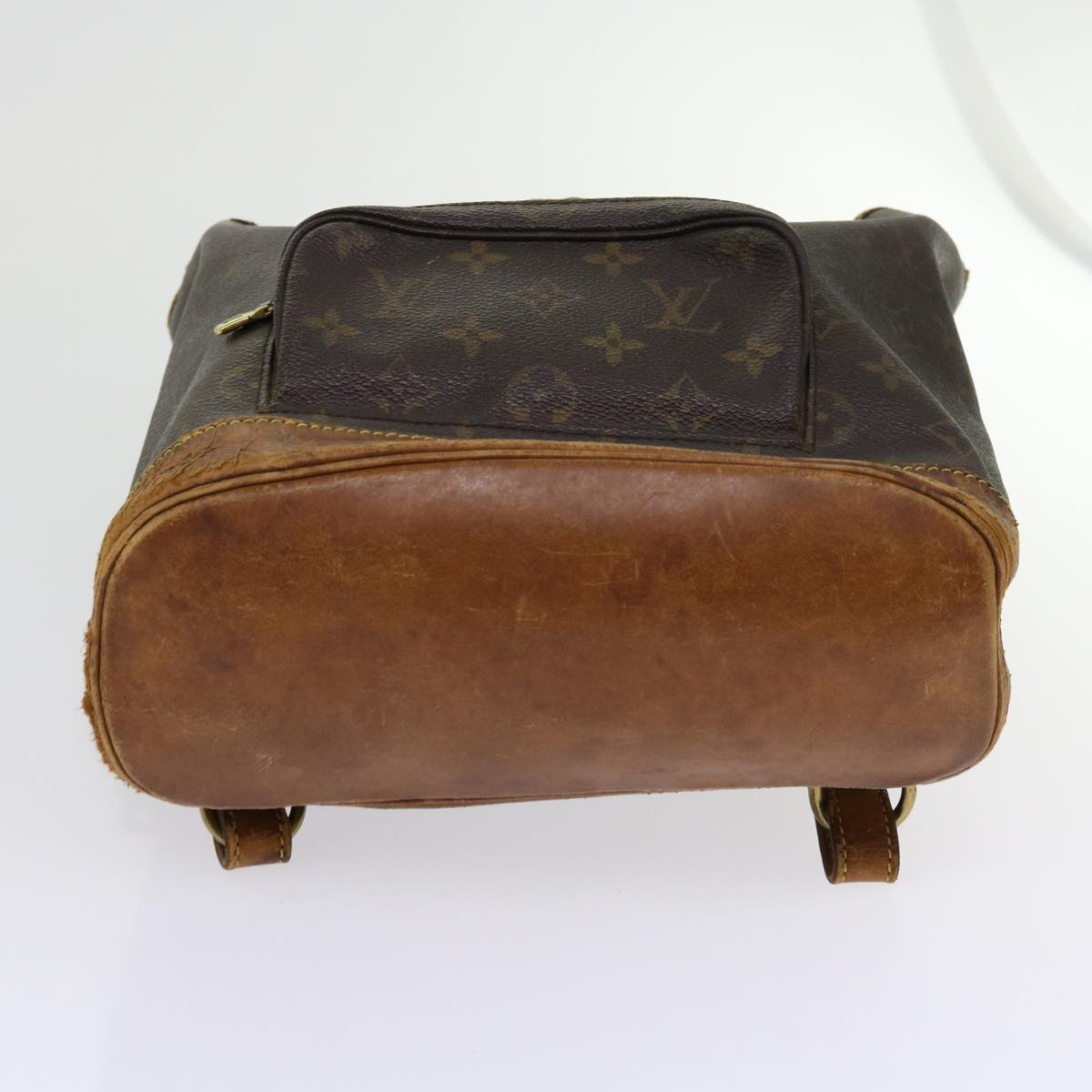 LOUIS VUITTON Monogram Montsouris MM Backpack M51136 LV Auth th4352