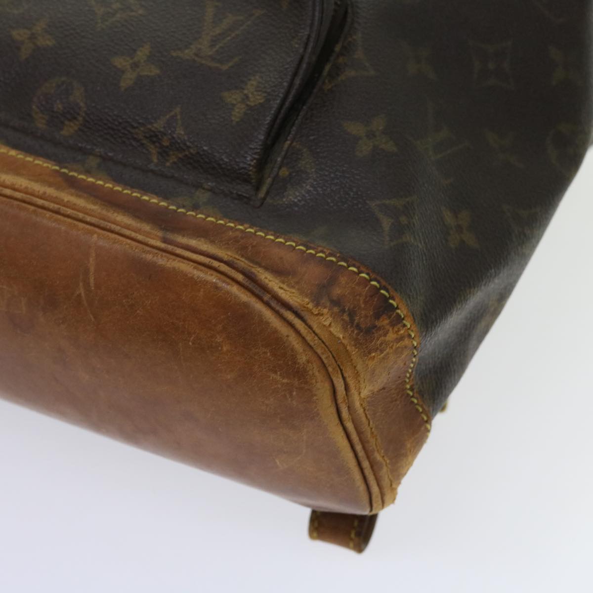 LOUIS VUITTON Monogram Montsouris MM Backpack M51136 LV Auth th4352