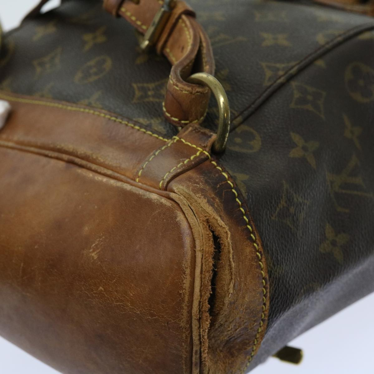 LOUIS VUITTON Monogram Montsouris MM Backpack M51136 LV Auth th4352