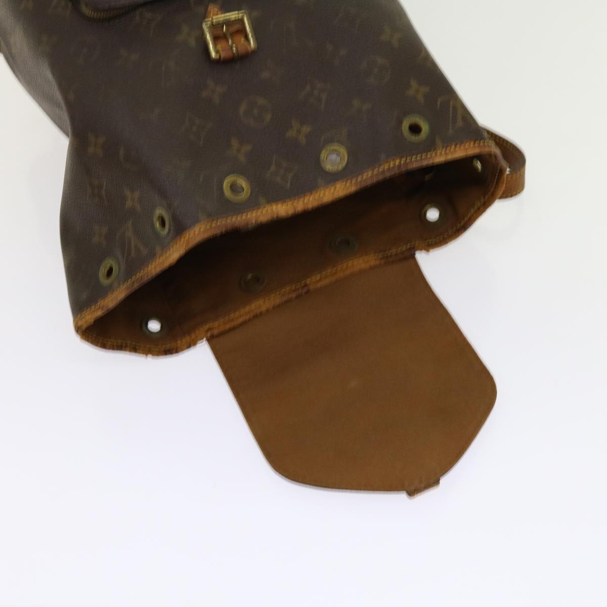 LOUIS VUITTON Monogram Montsouris MM Backpack M51136 LV Auth th4352