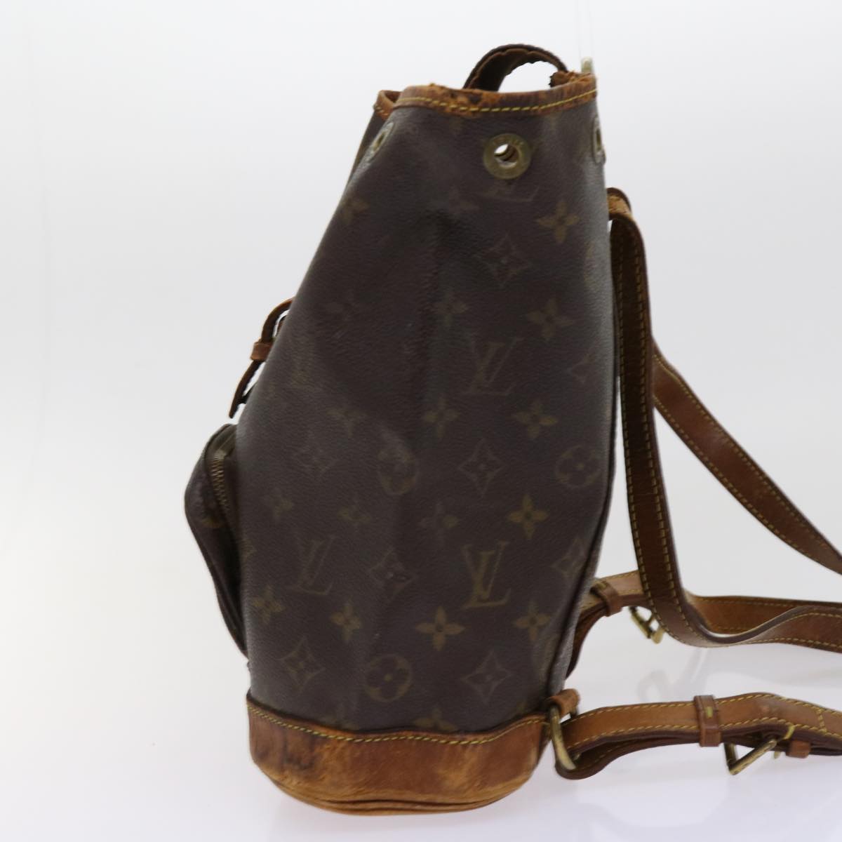 LOUIS VUITTON Monogram Montsouris MM Backpack M51136 LV Auth th4352