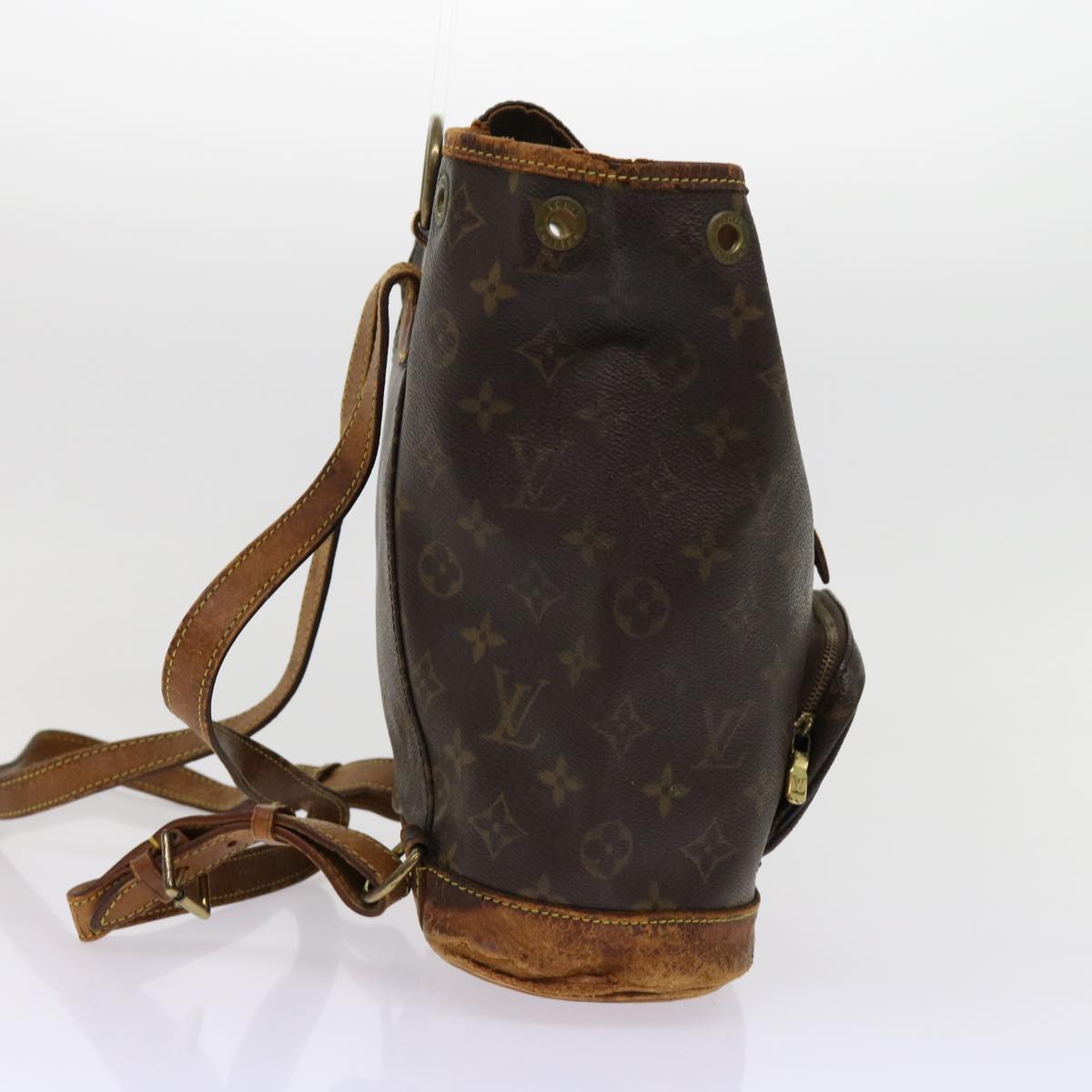 LOUIS VUITTON Monogram Montsouris MM Backpack M51136 LV Auth th4352