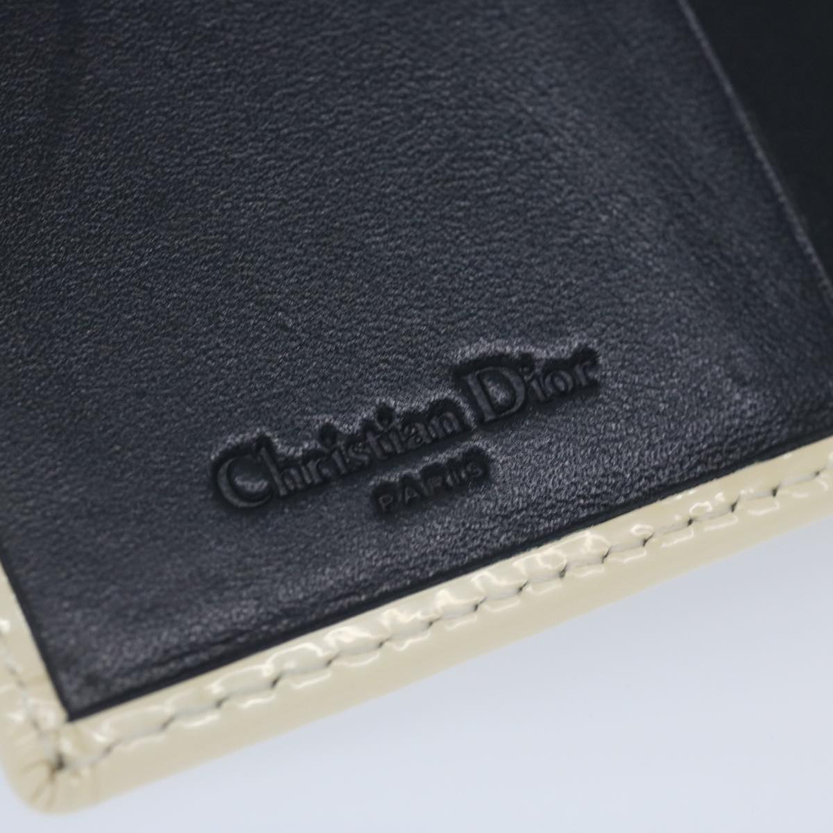 Christian Dior Trotter Canvas Agenda Day Planner Cover Navy Auth th4363