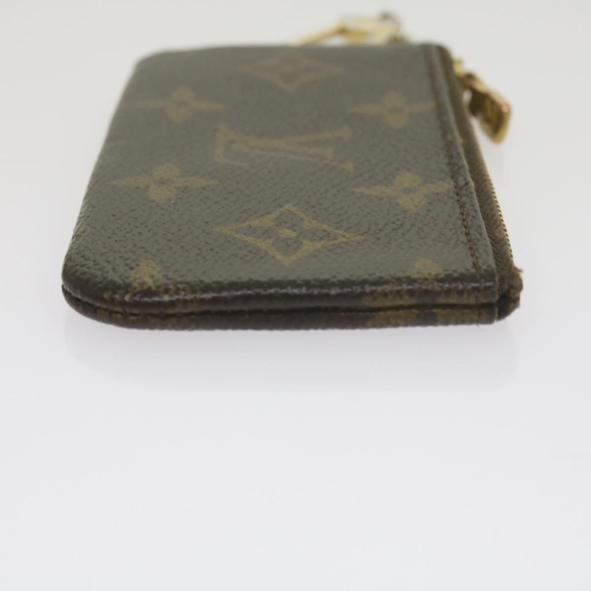 LOUIS VUITTON Monogram Pochette Cles Coin Purse M62650 LV Auth th4366