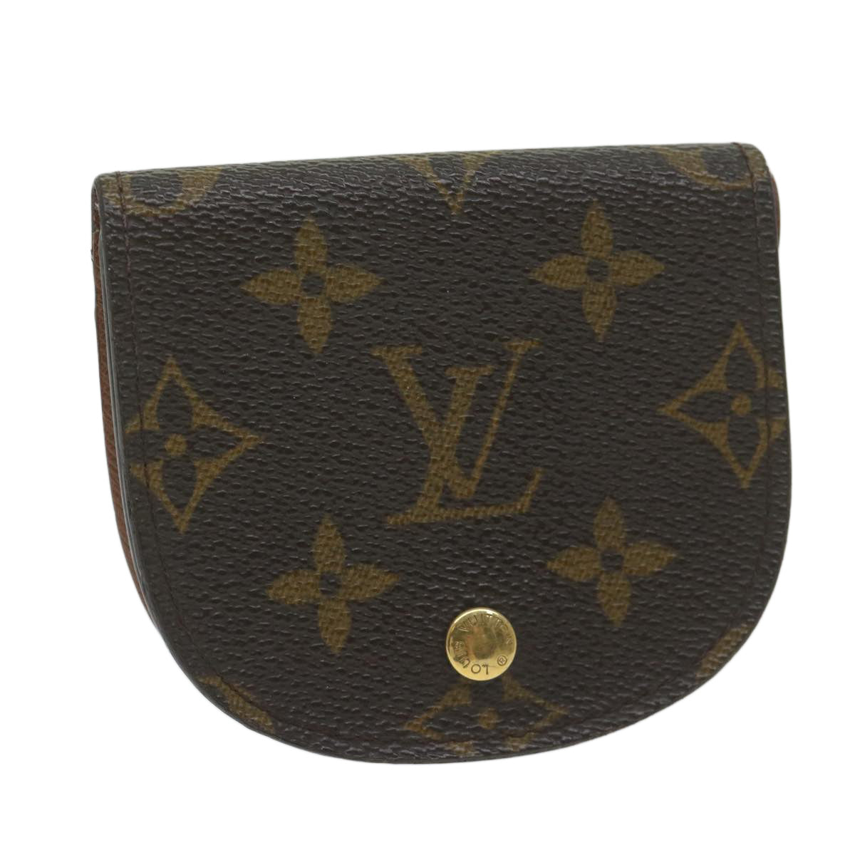 LOUIS VUITTON Monogram Porte Monnaie Guze Coin Purse M61970 LV Auth th4377