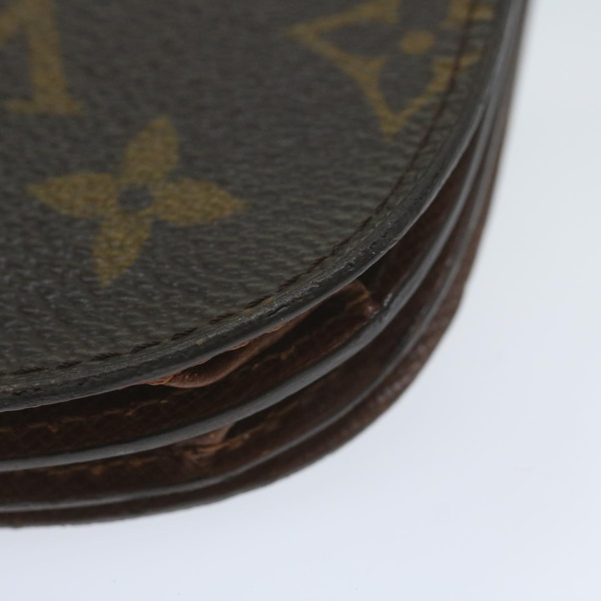 LOUIS VUITTON Monogram Porte Monnaie Guze Coin Purse M61970 LV Auth th4377