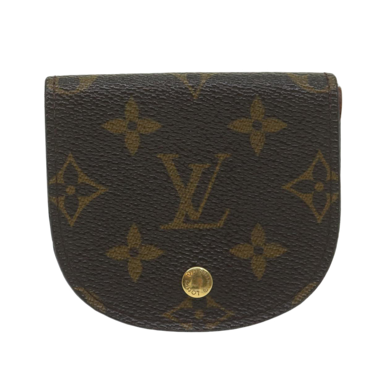 LOUIS VUITTON Monogram Porte Monnaie Guze Coin Purse M61970 LV Auth th4377