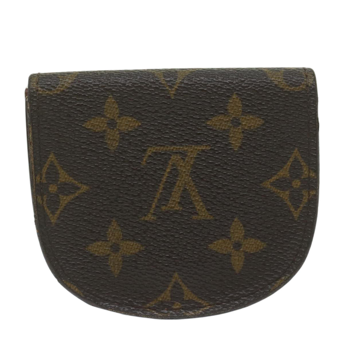 LOUIS VUITTON Monogram Porte Monnaie Guze Coin Purse M61970 LV Auth th4377