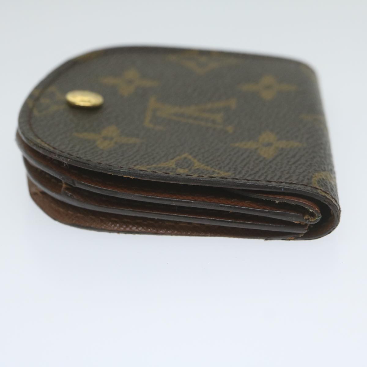 LOUIS VUITTON Monogram Porte Monnaie Guze Coin Purse M61970 LV Auth th4377