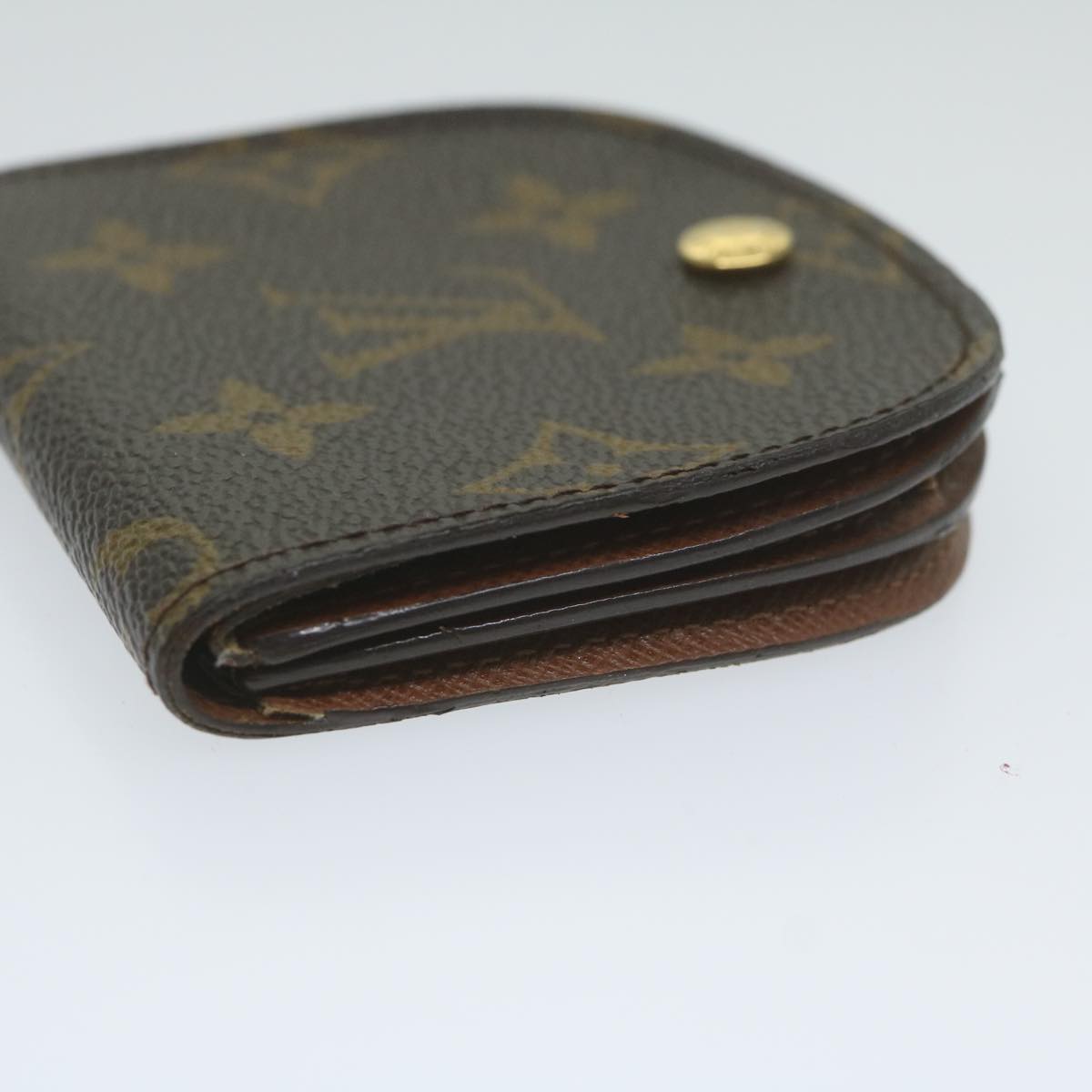 LOUIS VUITTON Monogram Porte Monnaie Guze Coin Purse M61970 LV Auth th4377