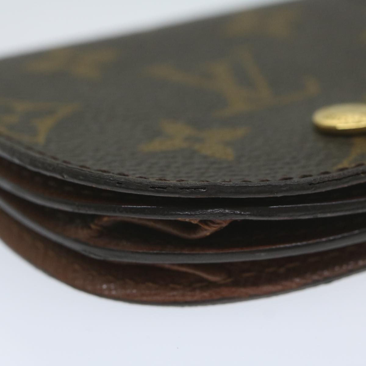 LOUIS VUITTON Monogram Porte Monnaie Guze Coin Purse M61970 LV Auth th4377