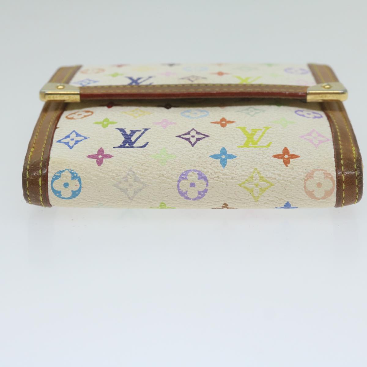 LOUIS VUITTON Multicolor Porte Monnaie Billets Cartes Credit M92983 Auth th4385