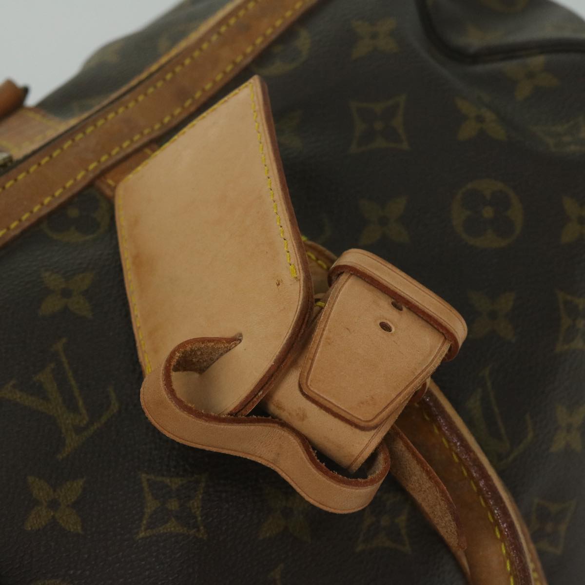 LOUIS VUITTON Monogram Sac Sports Boston Bag M41444 LV Auth th4387