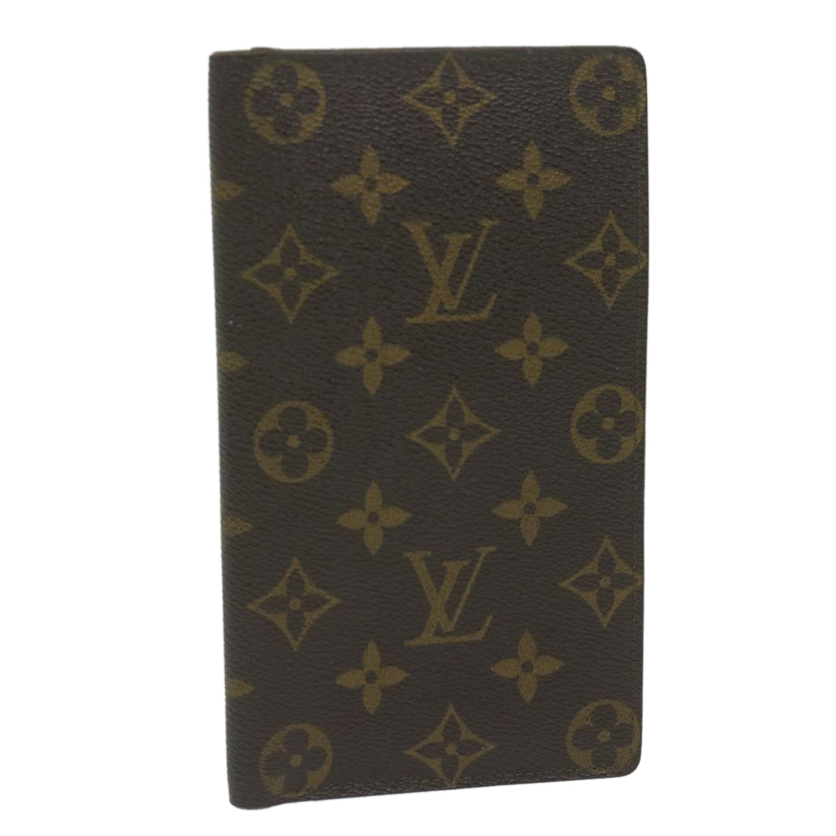 LOUIS VUITTON Monogram Porte Shekie Cartes Credit Long Wallet M62225 Auth th4394