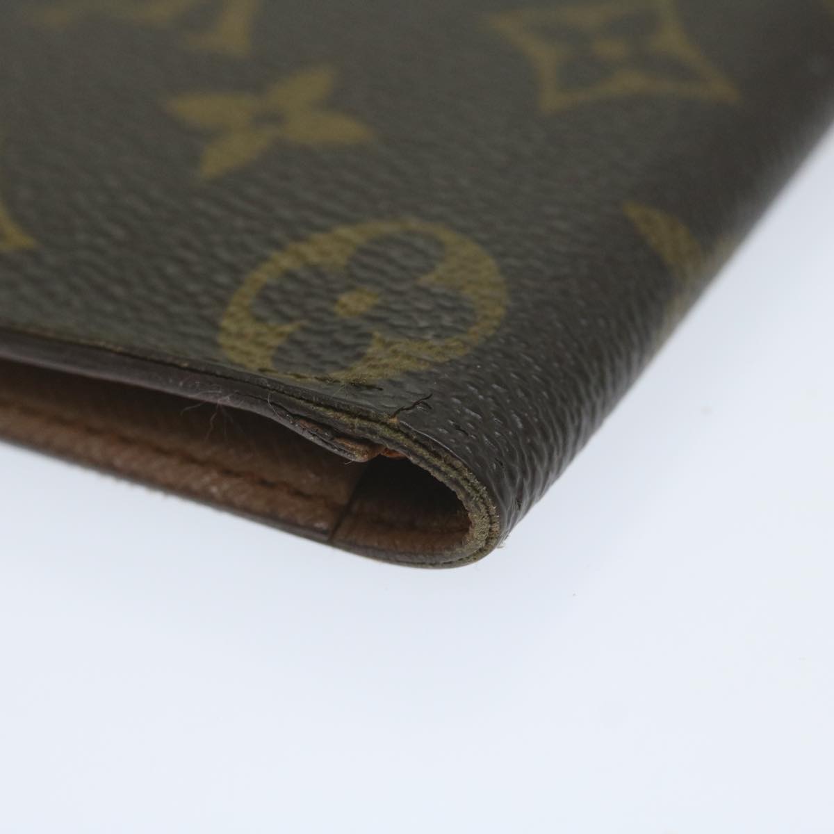 LOUIS VUITTON Monogram Porte Shekie Cartes Credit Long Wallet M62225 Auth th4394