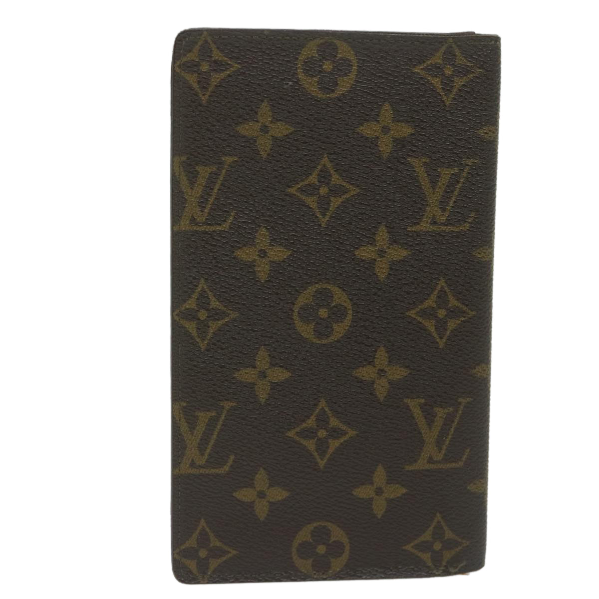 LOUIS VUITTON Monogram Porte Shekie Cartes Credit Long Wallet M62225 Auth th4394