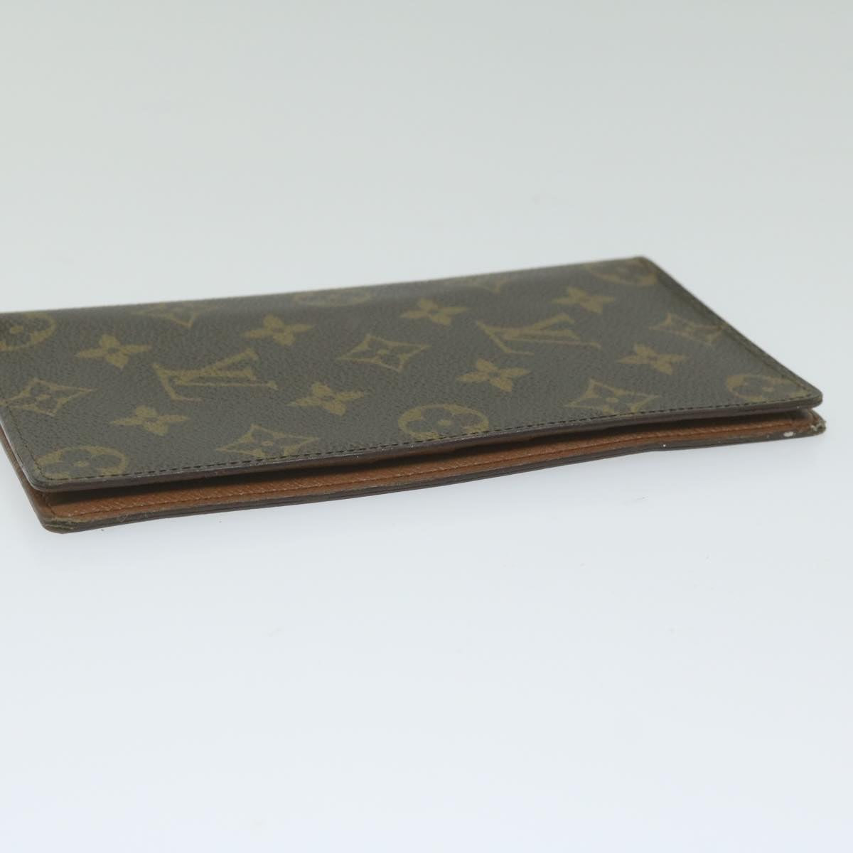 LOUIS VUITTON Monogram Porte Shekie Cartes Credit Long Wallet M62225 Auth th4394