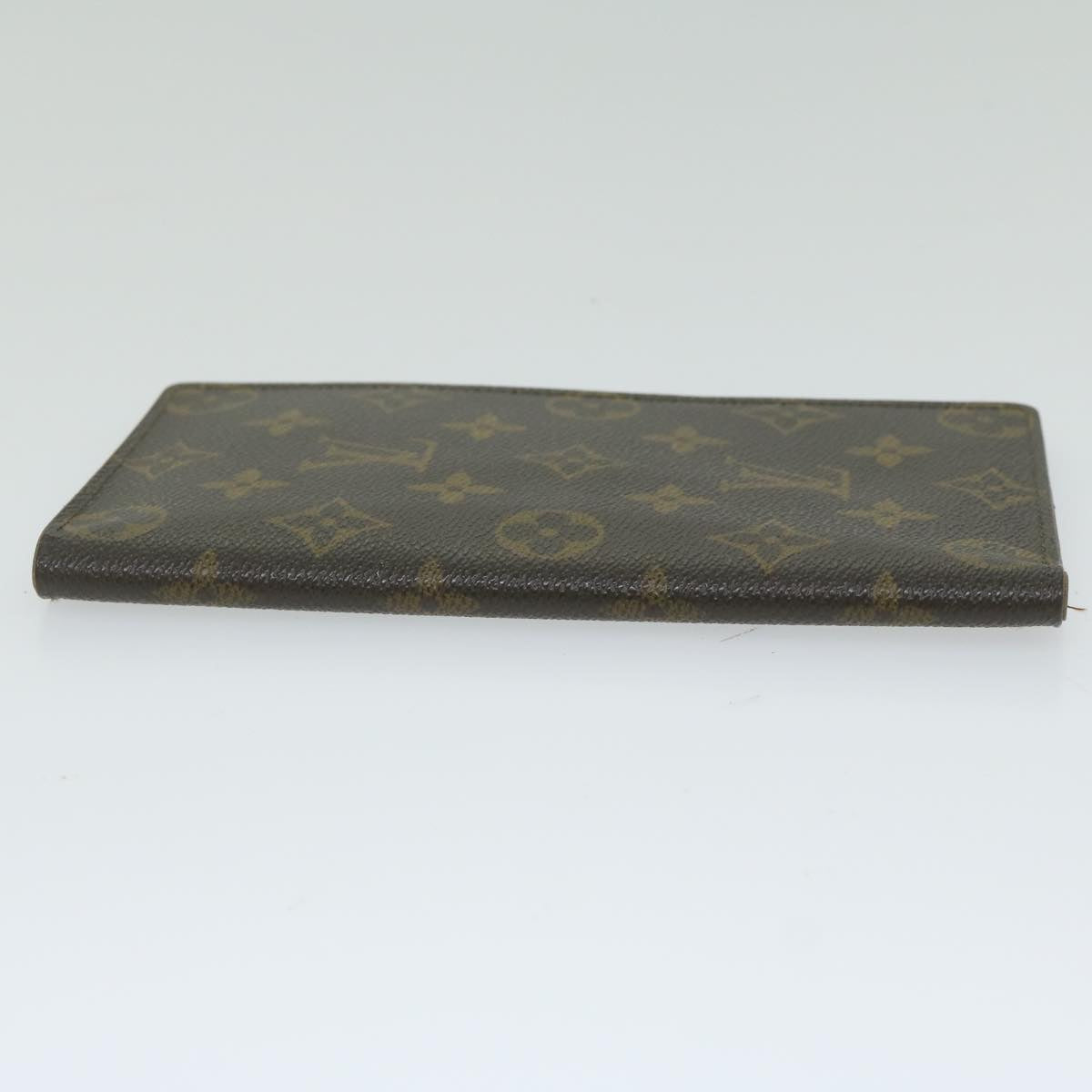 LOUIS VUITTON Monogram Porte Shekie Cartes Credit Long Wallet M62225 Auth th4394