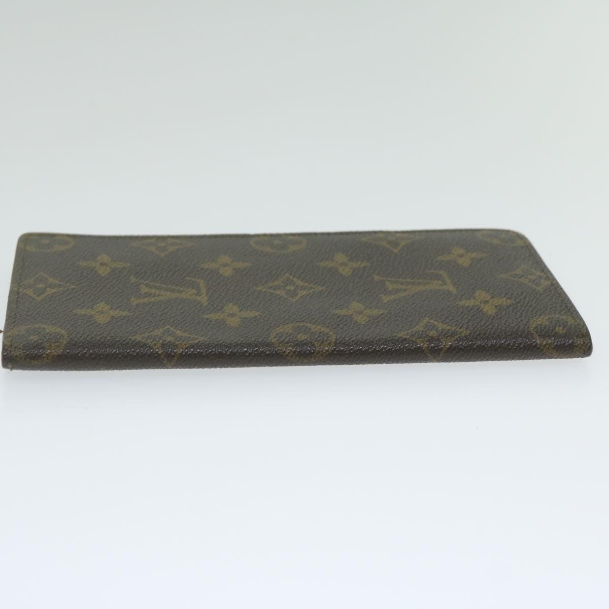 LOUIS VUITTON Monogram Porte Shekie Cartes Credit Long Wallet M62225 Auth th4397