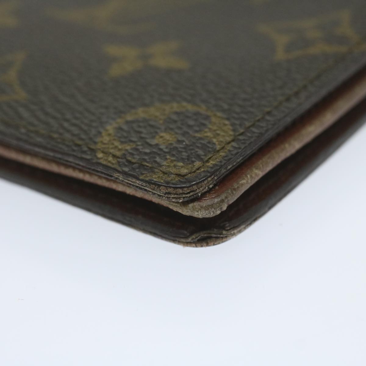 LOUIS VUITTON Monogram Porte Shekie Cartes Credit Long Wallet M62225 Auth th4397