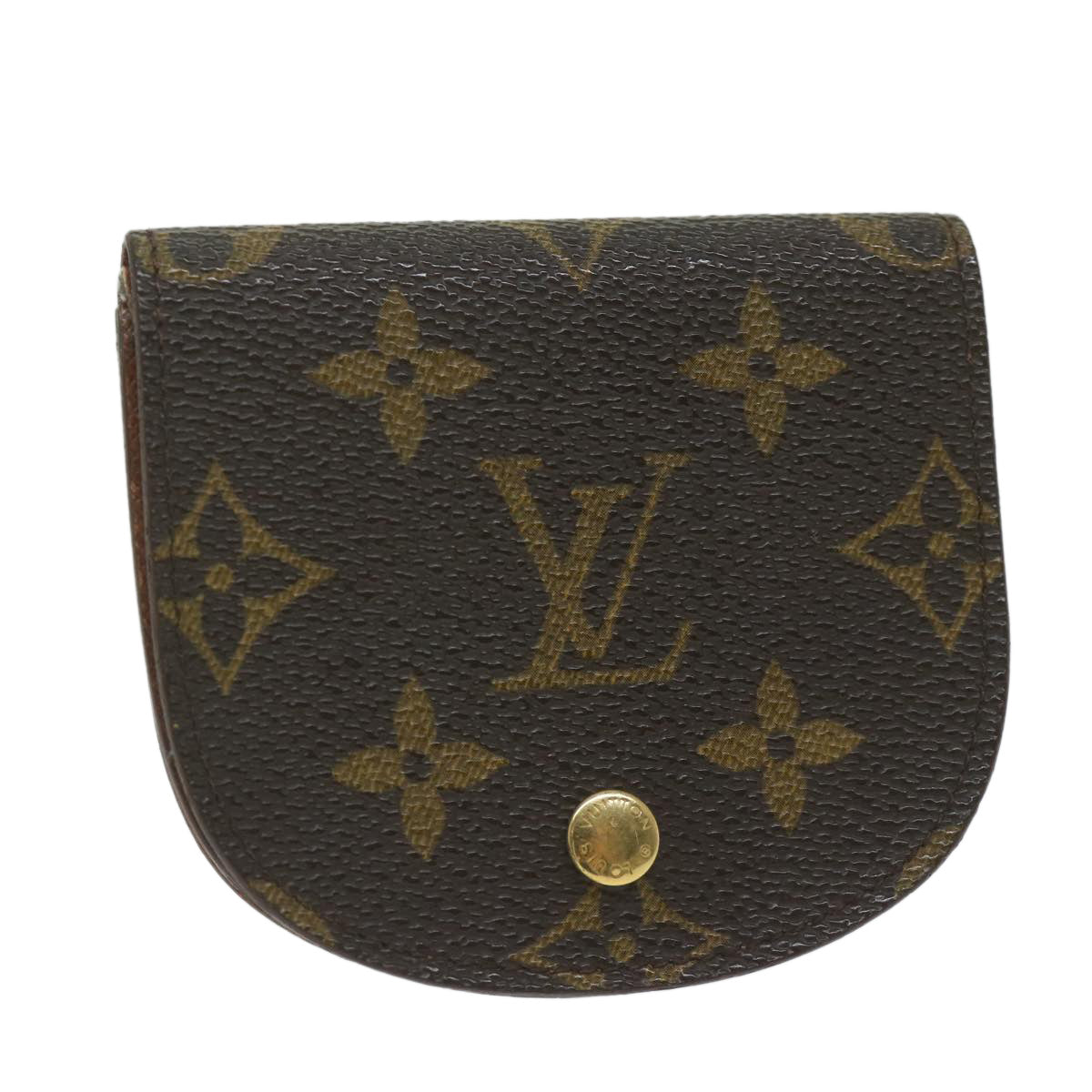 LOUIS VUITTON Monogram Porte Monnaie Guze Coin Purse M61970 LV Auth th4399