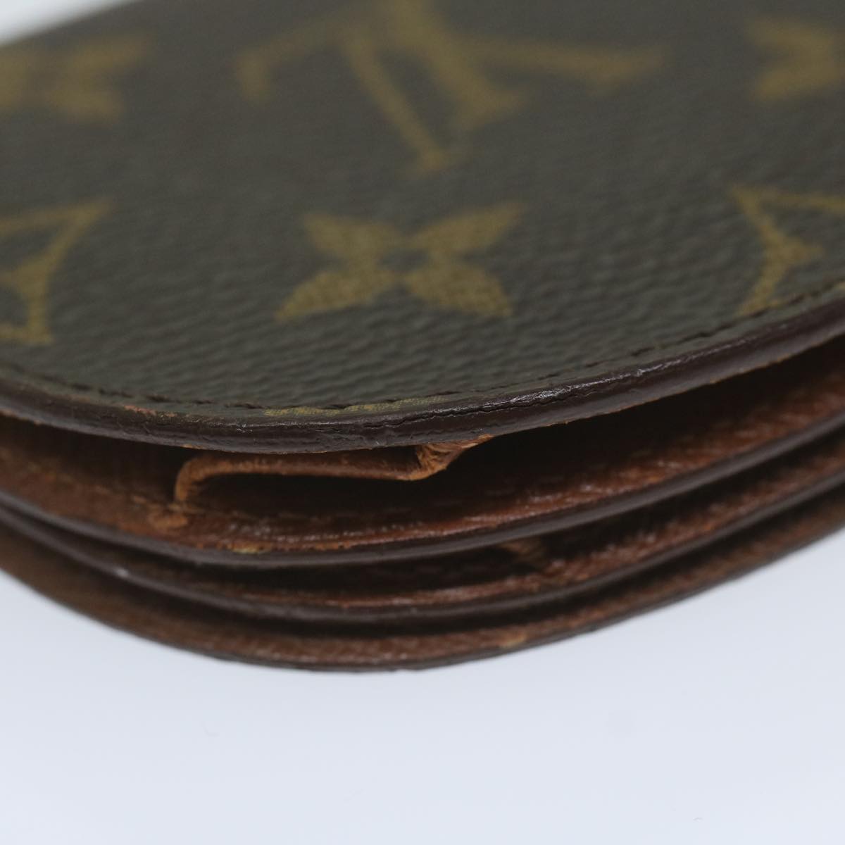 LOUIS VUITTON Monogram Porte Monnaie Guze Coin Purse M61970 LV Auth th4399