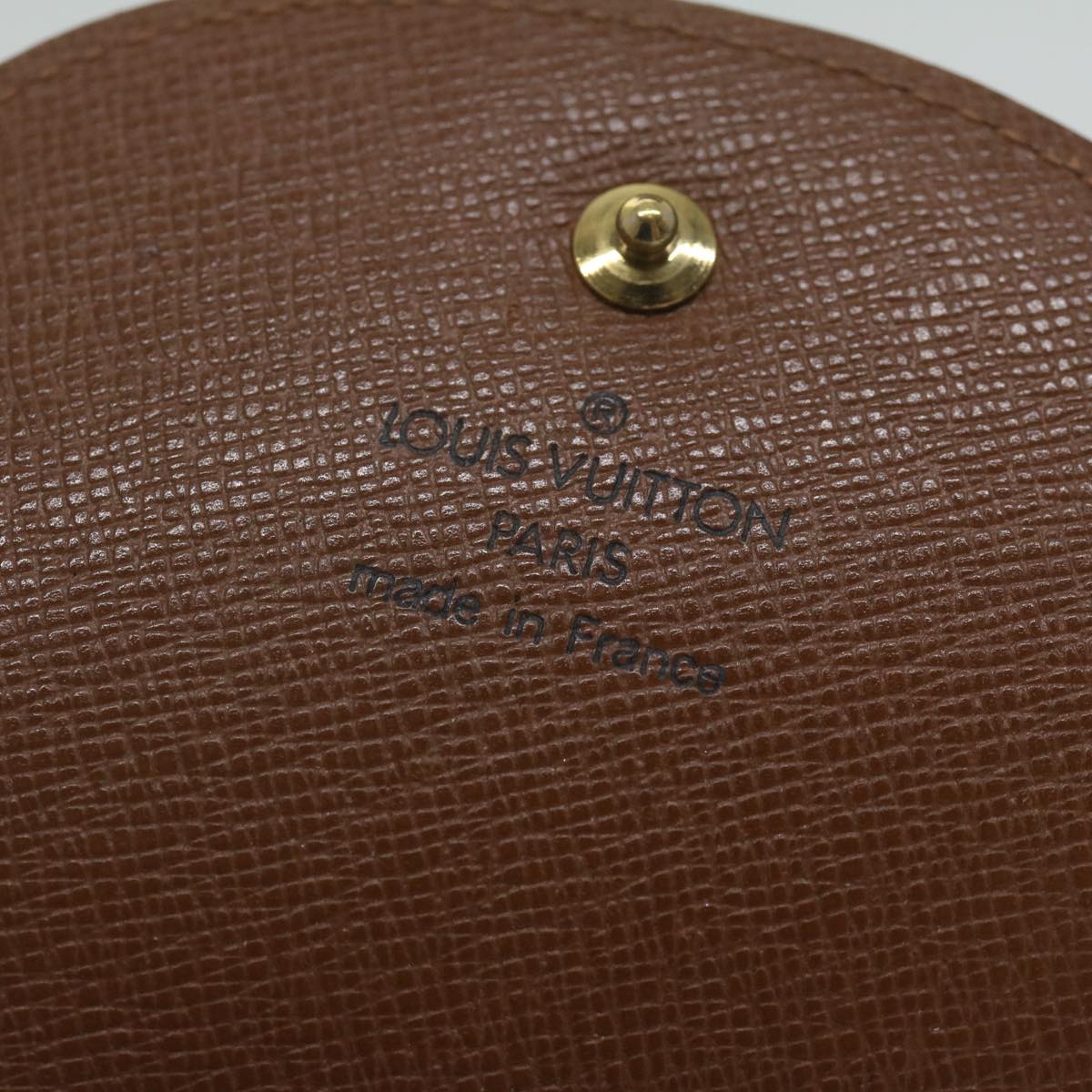 LOUIS VUITTON Monogram Porte Monnaie Guze Coin Purse M61970 LV Auth th4399