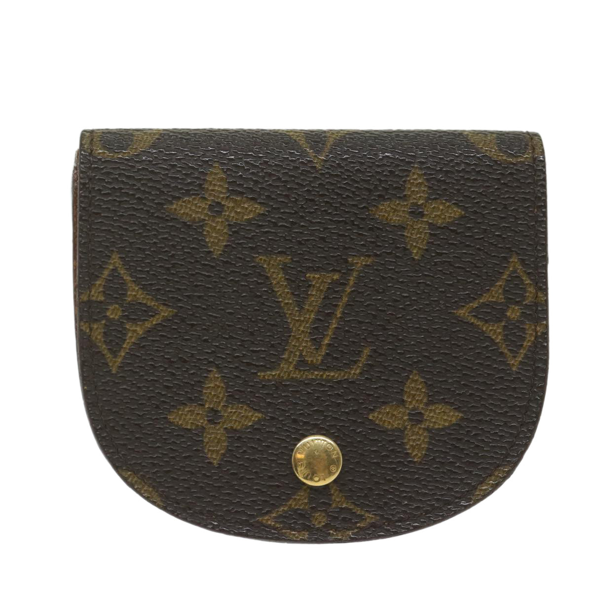 LOUIS VUITTON Monogram Porte Monnaie Guze Coin Purse M61970 LV Auth th4399