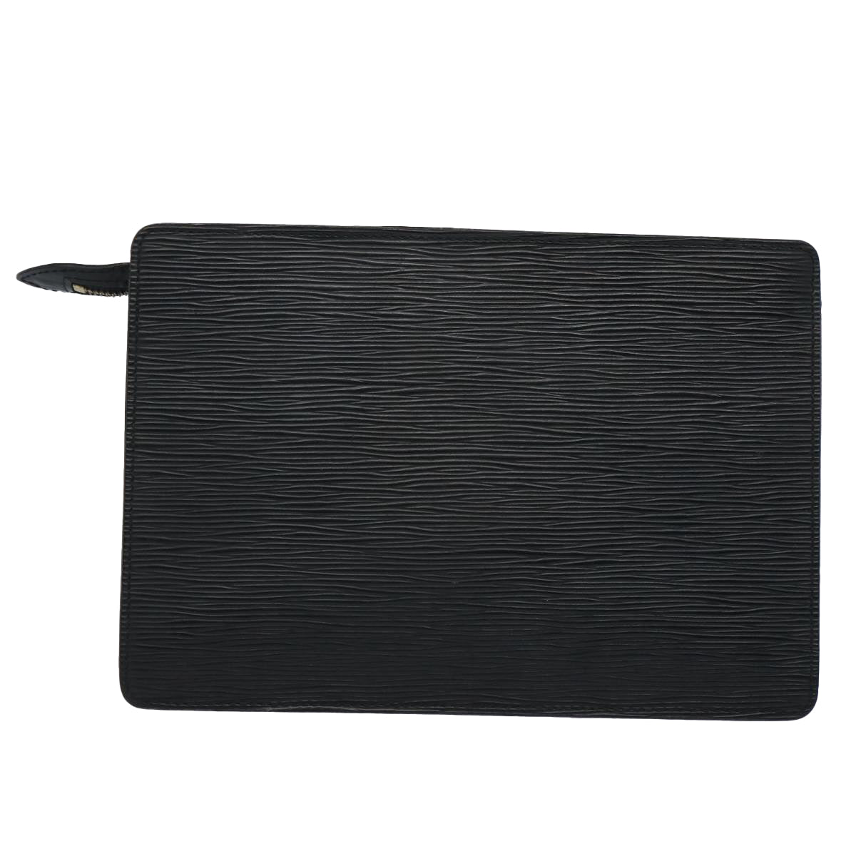 LOUIS VUITTON Epi Pochette Homme Clutch Bag Black M52522 LV Auth th4450