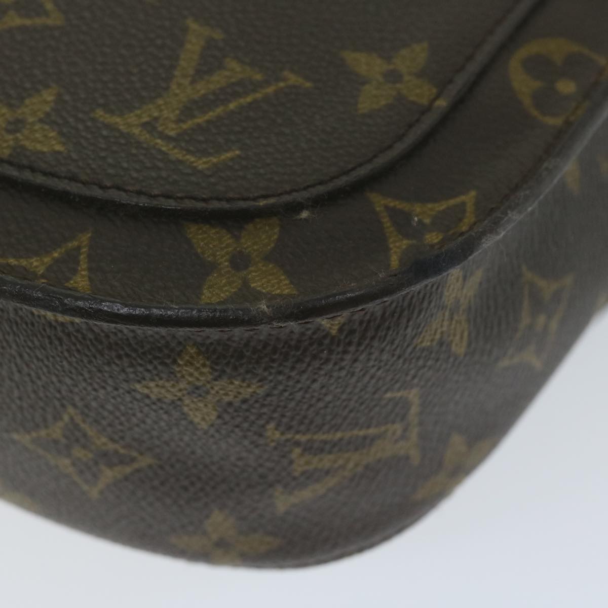 LOUIS VUITTON Monogram Saint Cloud GM Shoulder Bag M51242 LV Auth th4455