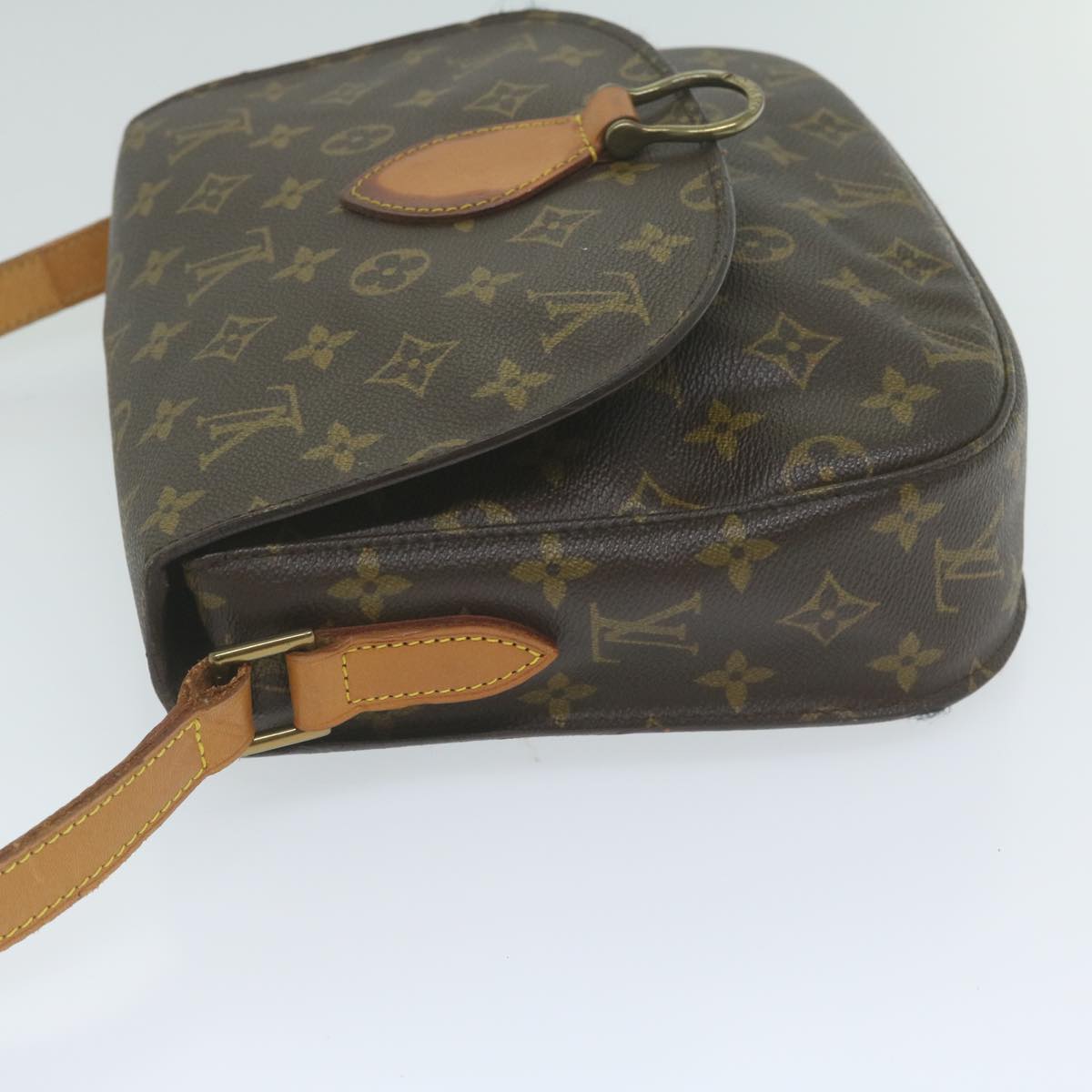 LOUIS VUITTON Monogram Saint Cloud GM Shoulder Bag M51242 LV Auth th4455