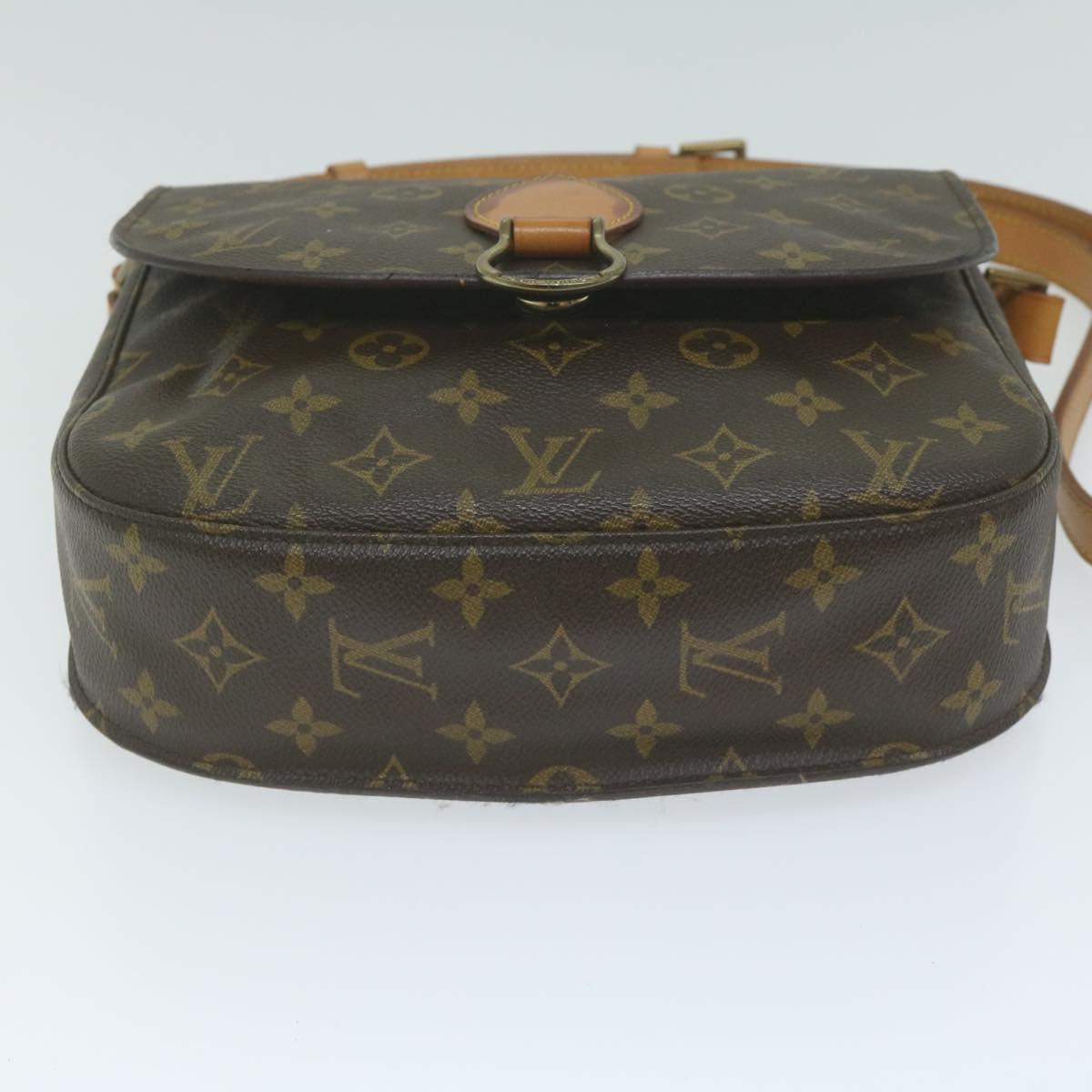 LOUIS VUITTON Monogram Saint Cloud GM Shoulder Bag M51242 LV Auth th4455