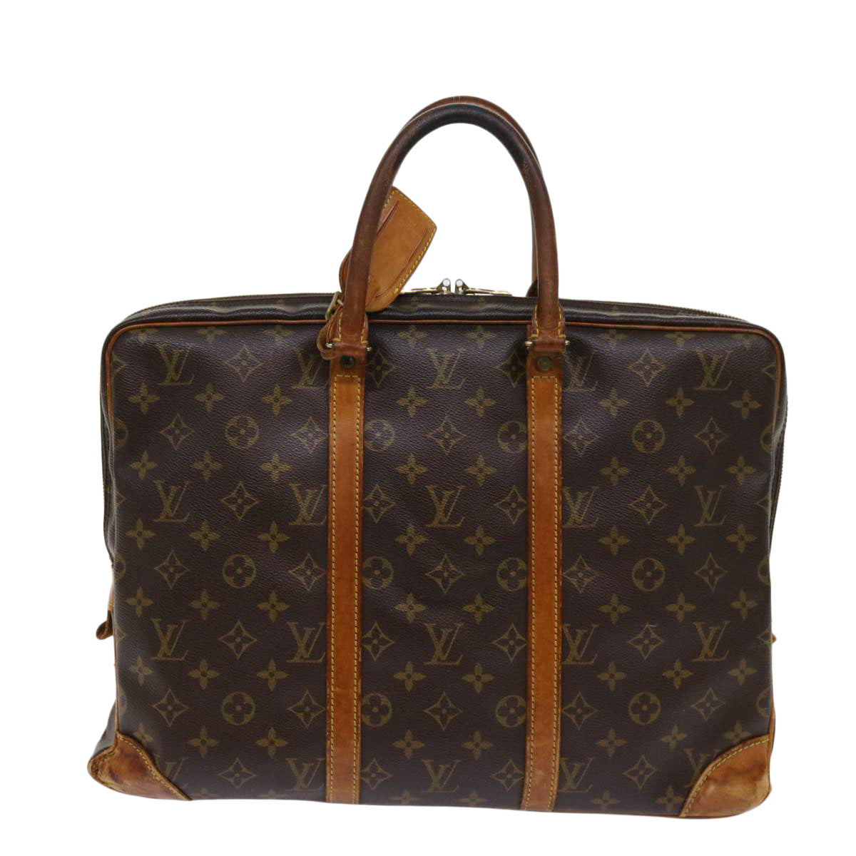 LOUIS VUITTON Monogram Porte Documents Voyage Business Bag M53361 LV Auth th4462