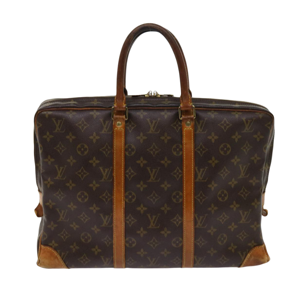 LOUIS VUITTON Monogram Porte Documents Voyage Business Bag M53361 LV Auth th4462