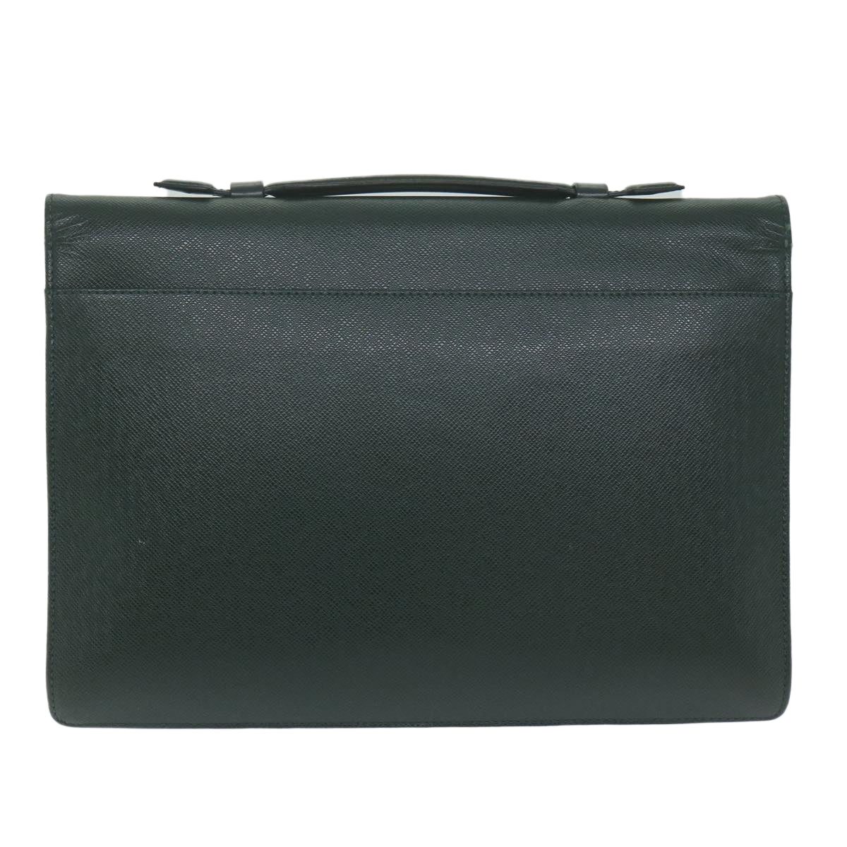 LOUIS VUITTON Taiga Serviette Kourad Business Bag Epicea M30074 LV Auth th4474