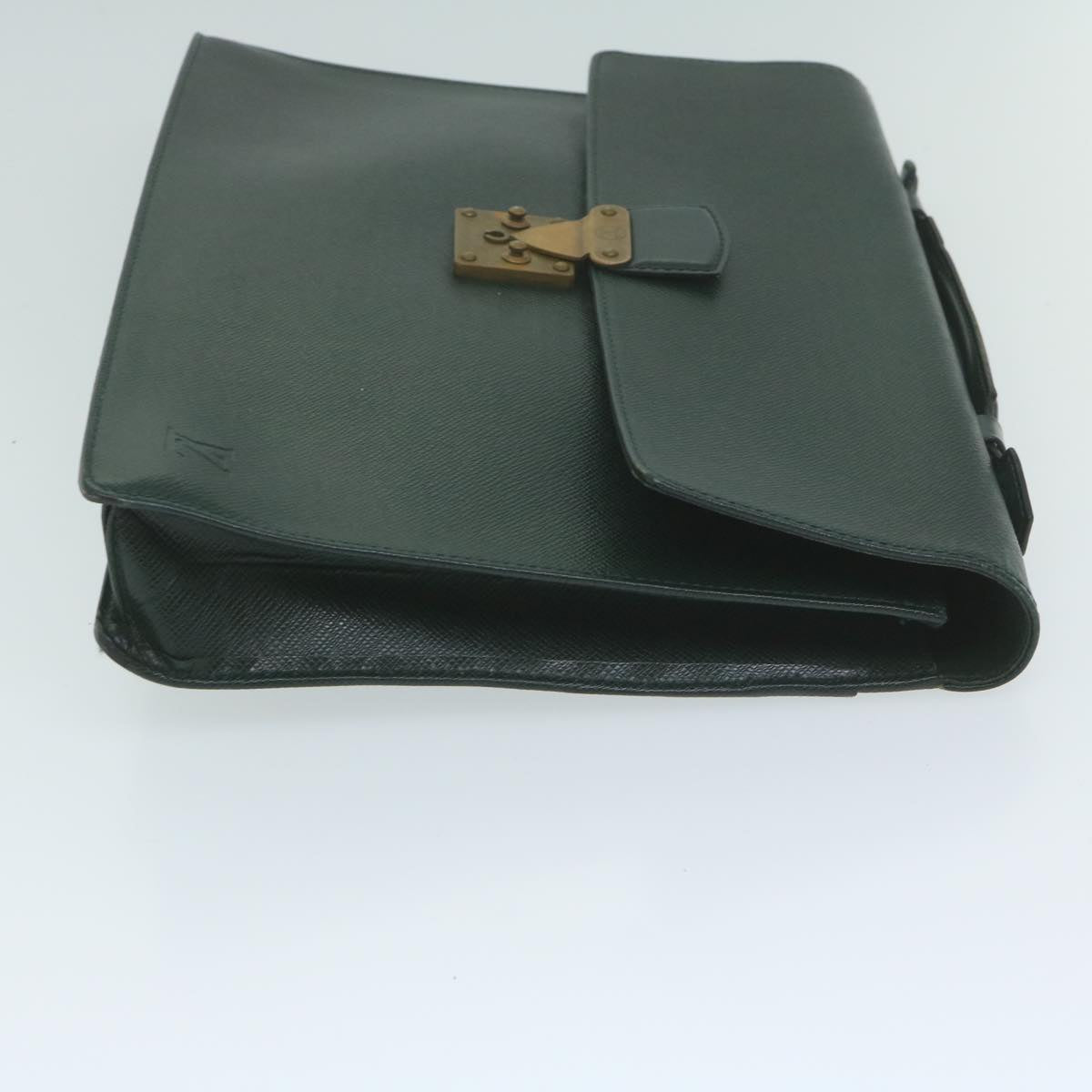 LOUIS VUITTON Taiga Serviette Kourad Business Bag Epicea M30074 LV Auth th4474