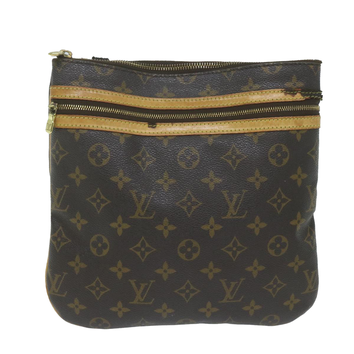 LOUIS VUITTON Monogram Pochette Bosphore Shoulder Bag M40044 LV Auth th4478