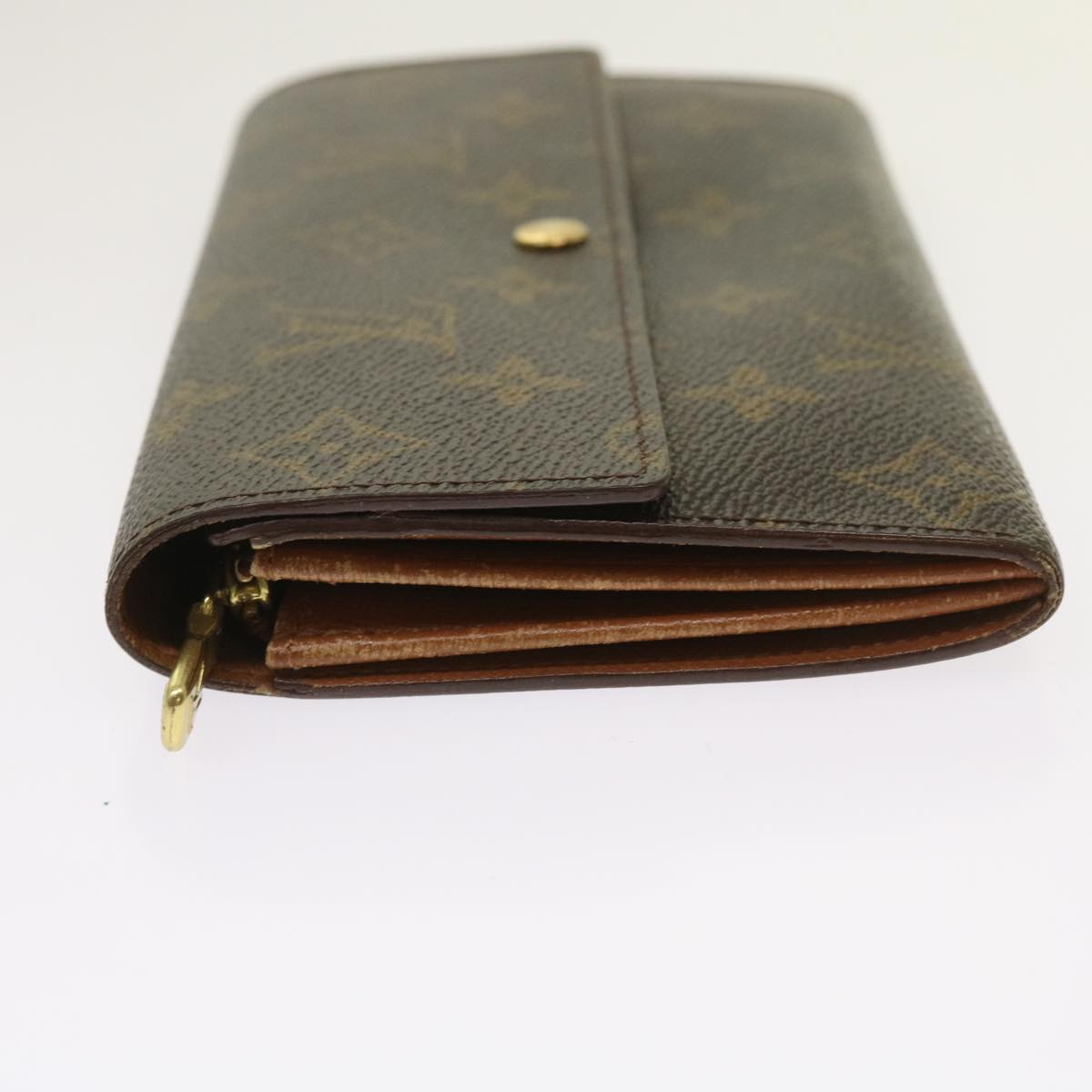 LOUIS VUITTON Monogram Portefeuille Sarah Long Wallet M60531 LV Auth th4522