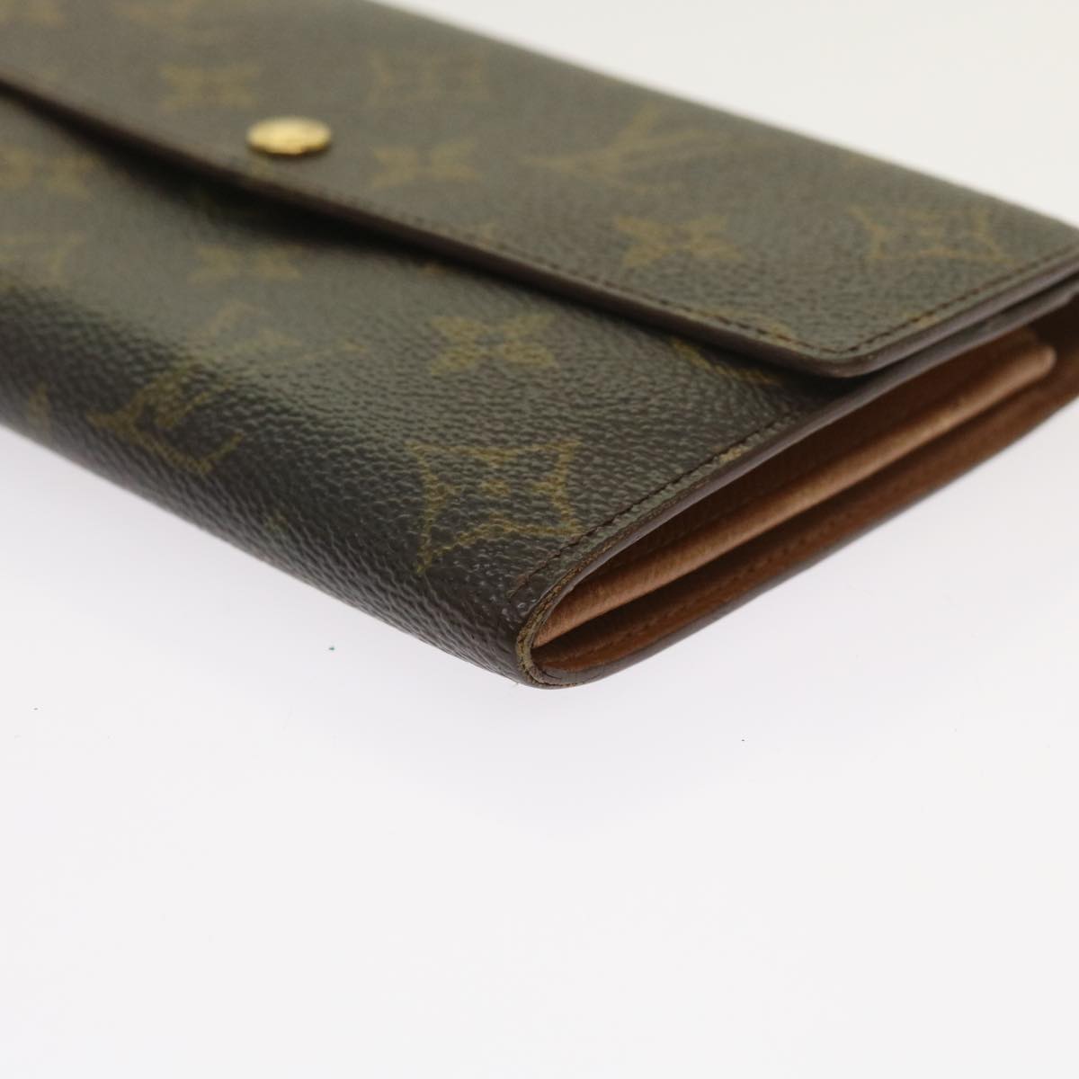 LOUIS VUITTON Monogram Portefeuille Sarah Long Wallet M60531 LV Auth th4522