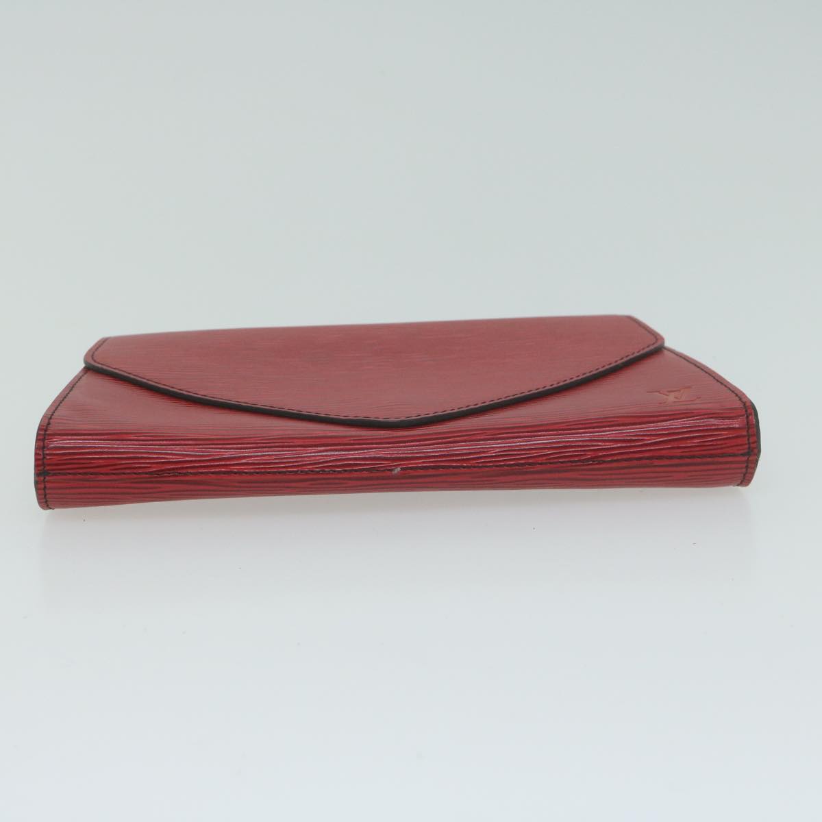 LOUIS VUITTON Epi Montaigne 23 Clutch Bag Red M52667 LV Auth th4551