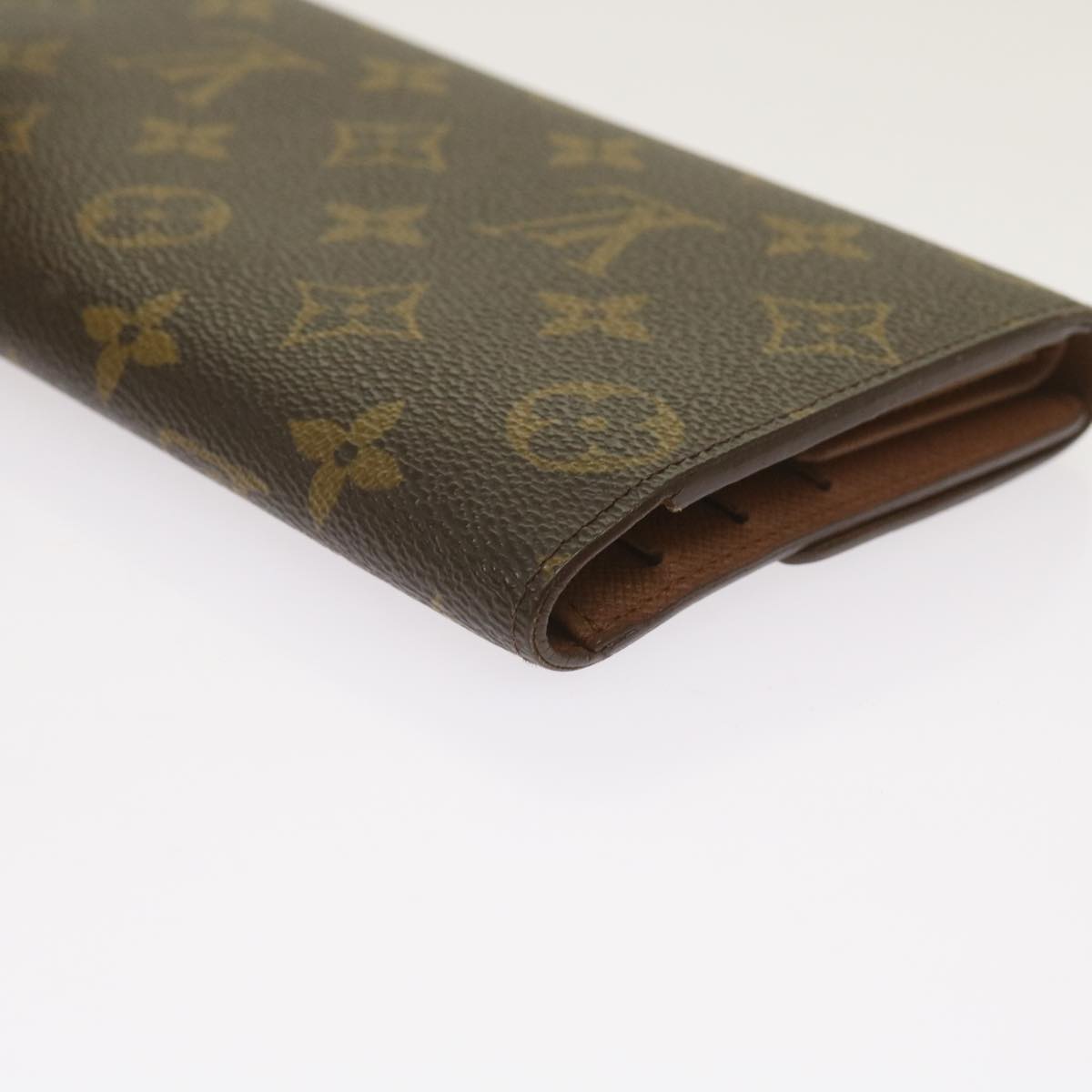 LOUIS VUITTON Monogram Portefeuille International Wallet M61217 LV Auth th4552