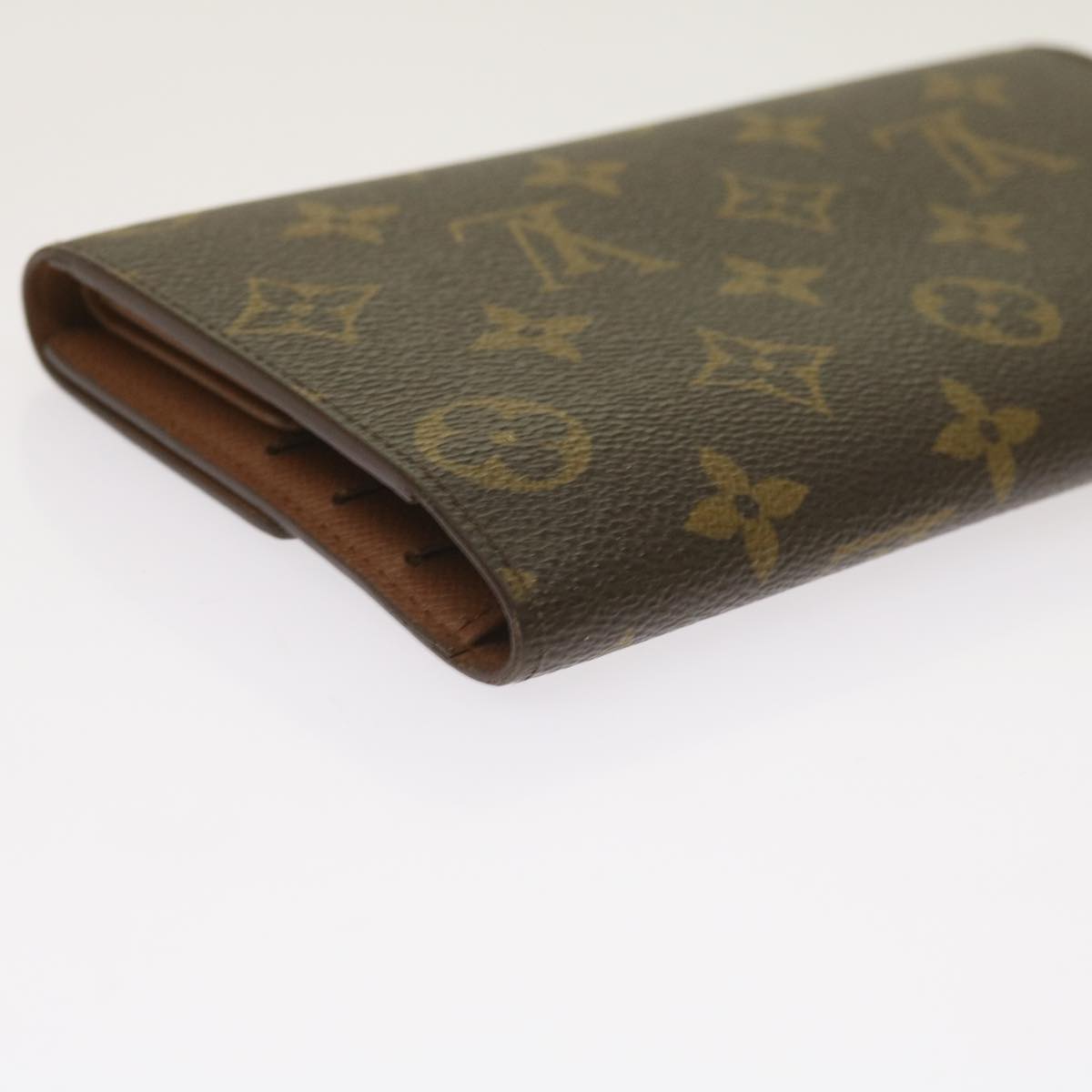 LOUIS VUITTON Monogram Portefeuille International Wallet M61217 LV Auth th4552