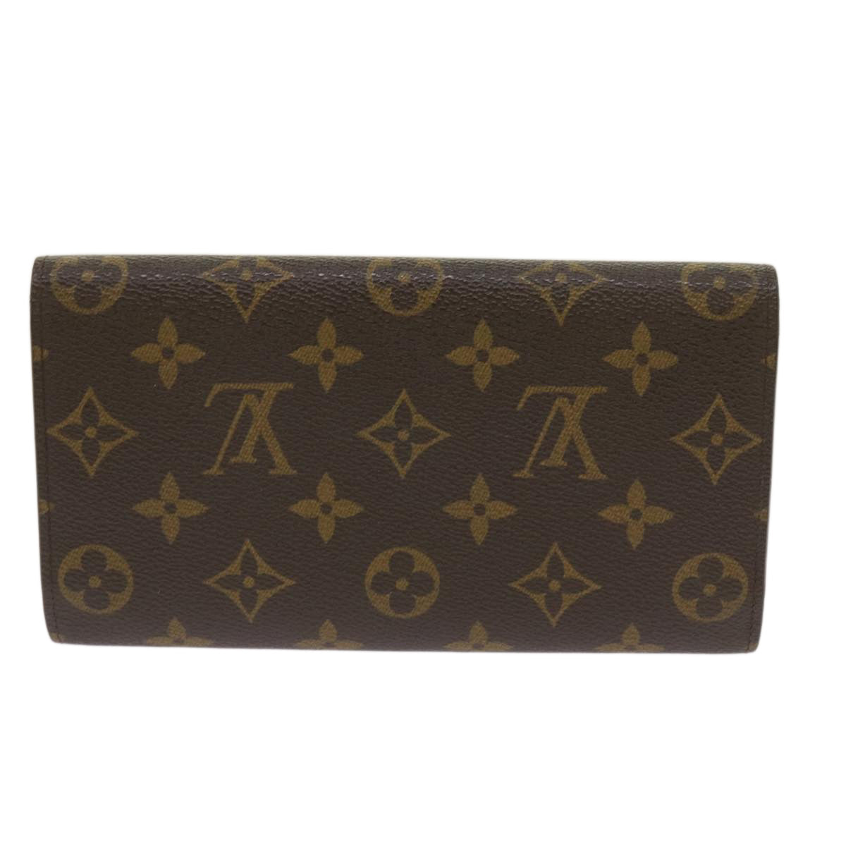 LOUIS VUITTON Monogram Portefeuille International Wallet M61217 LV Auth th4552