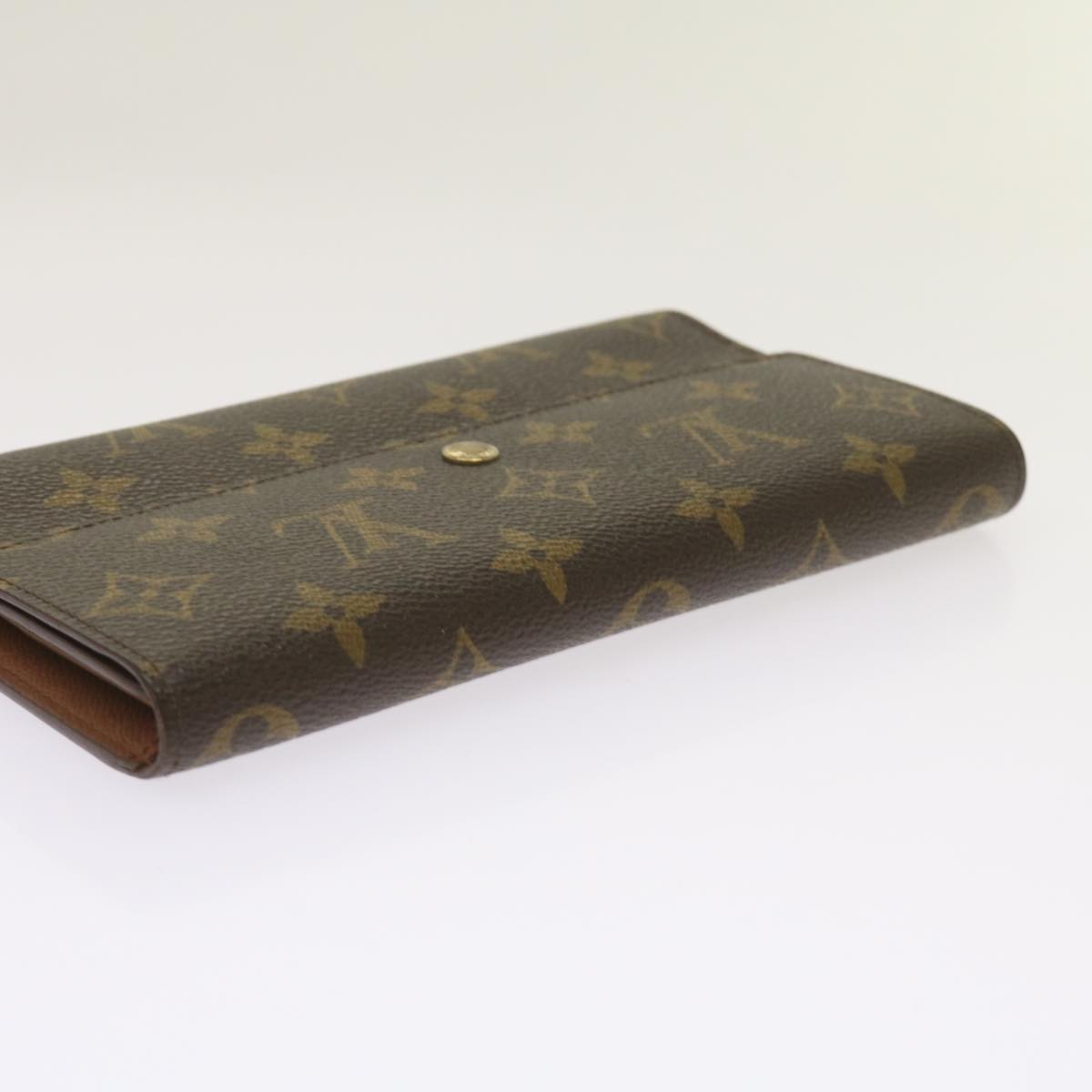 LOUIS VUITTON Monogram Portefeuille International Wallet M61217 LV Auth th4552