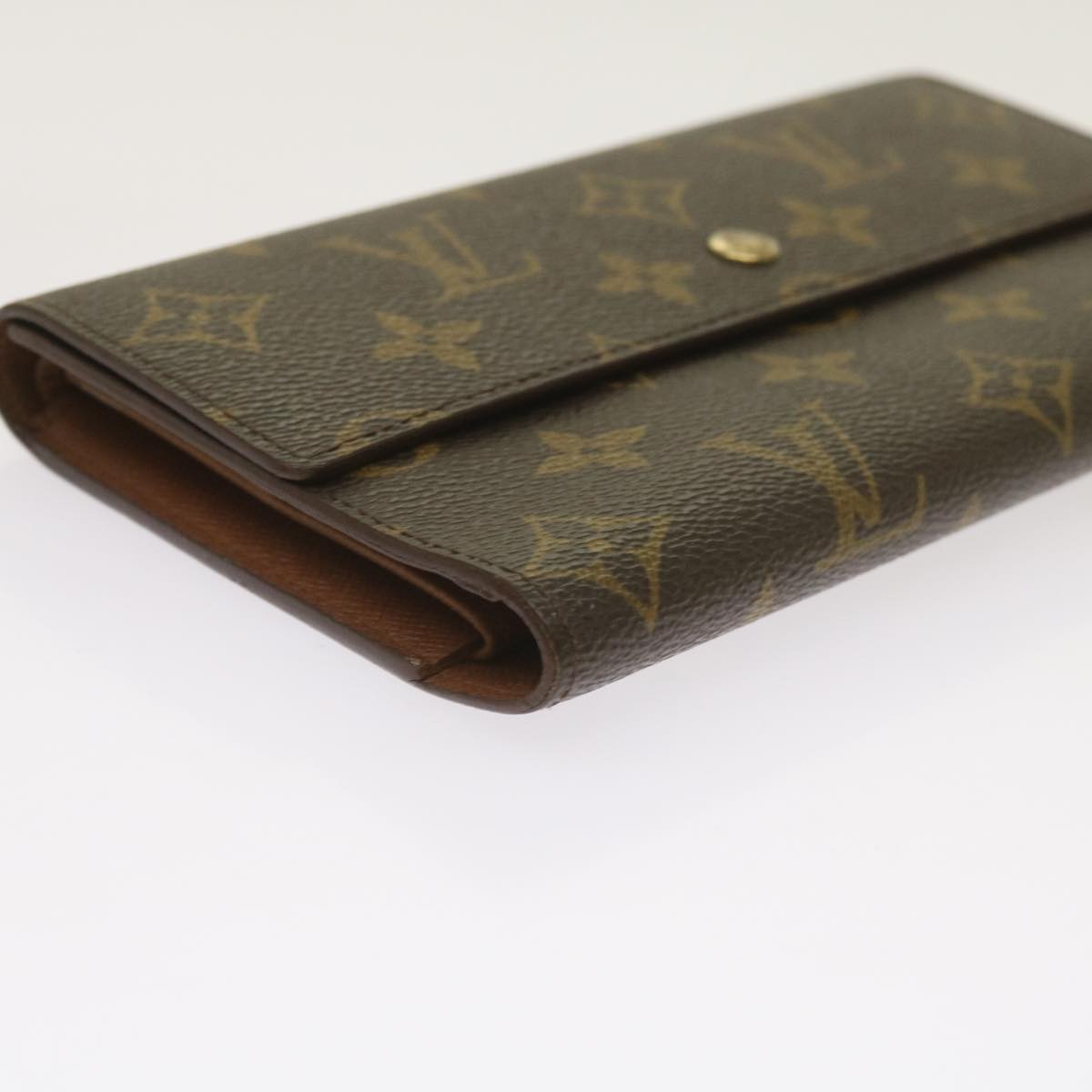 LOUIS VUITTON Monogram Portefeuille International Wallet M61217 LV Auth th4552