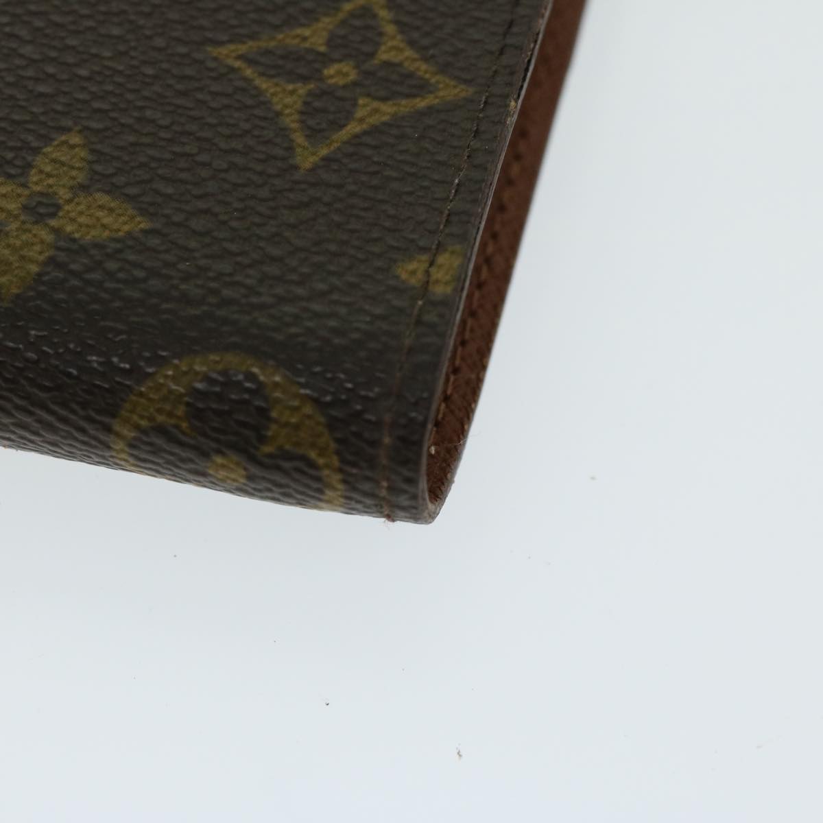 LOUIS VUITTON Monogram Porte Monnaie Zip Long Wallet M61727 LV Auth th4587